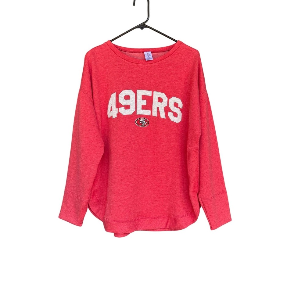 San Francisco 49ers Sweatshirt Womens XL Red NFL Football NFL Team Apparel
